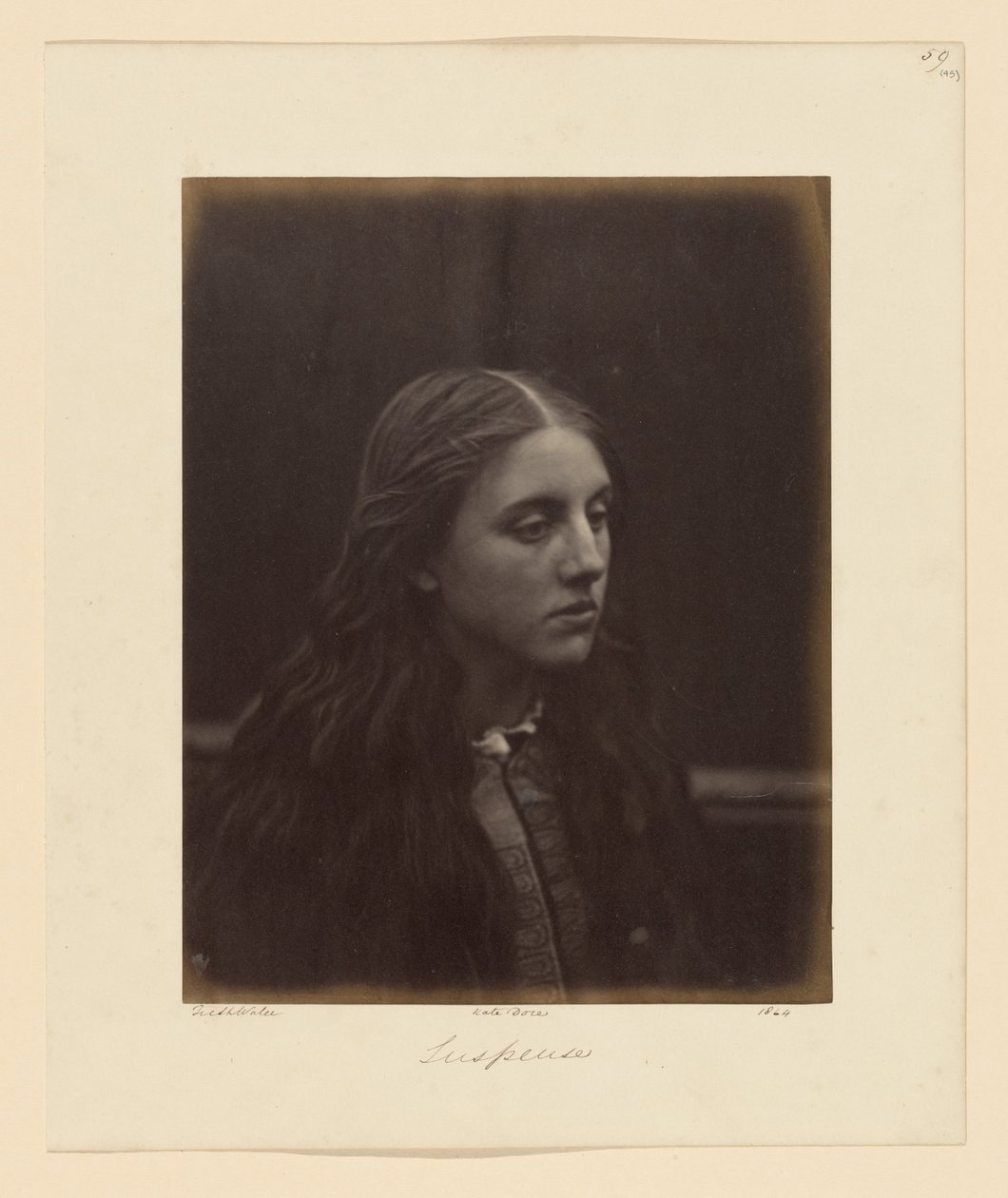 Suspense by Julia Margaret Cameron