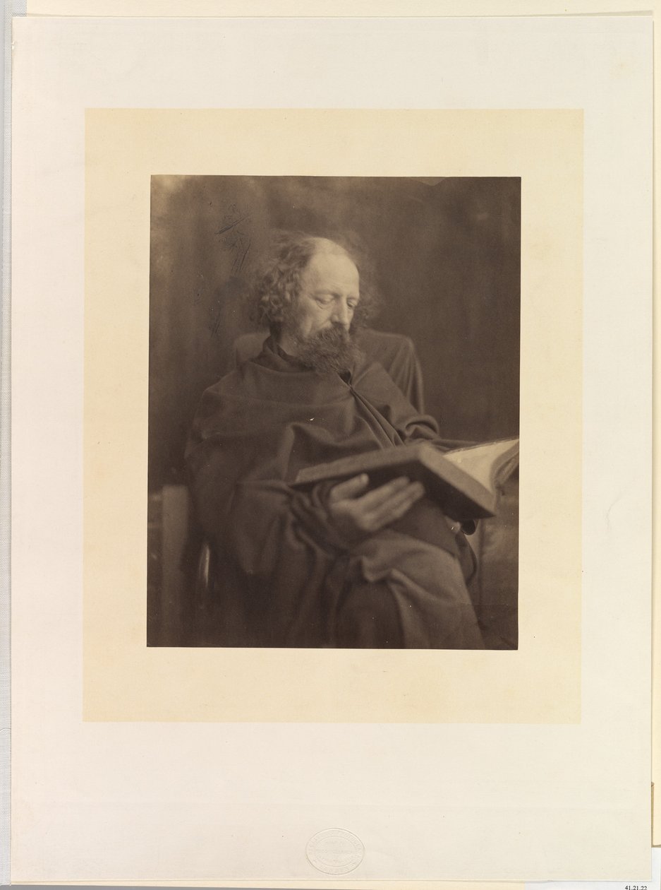 Tennyson Reading by Julia Margaret Cameron