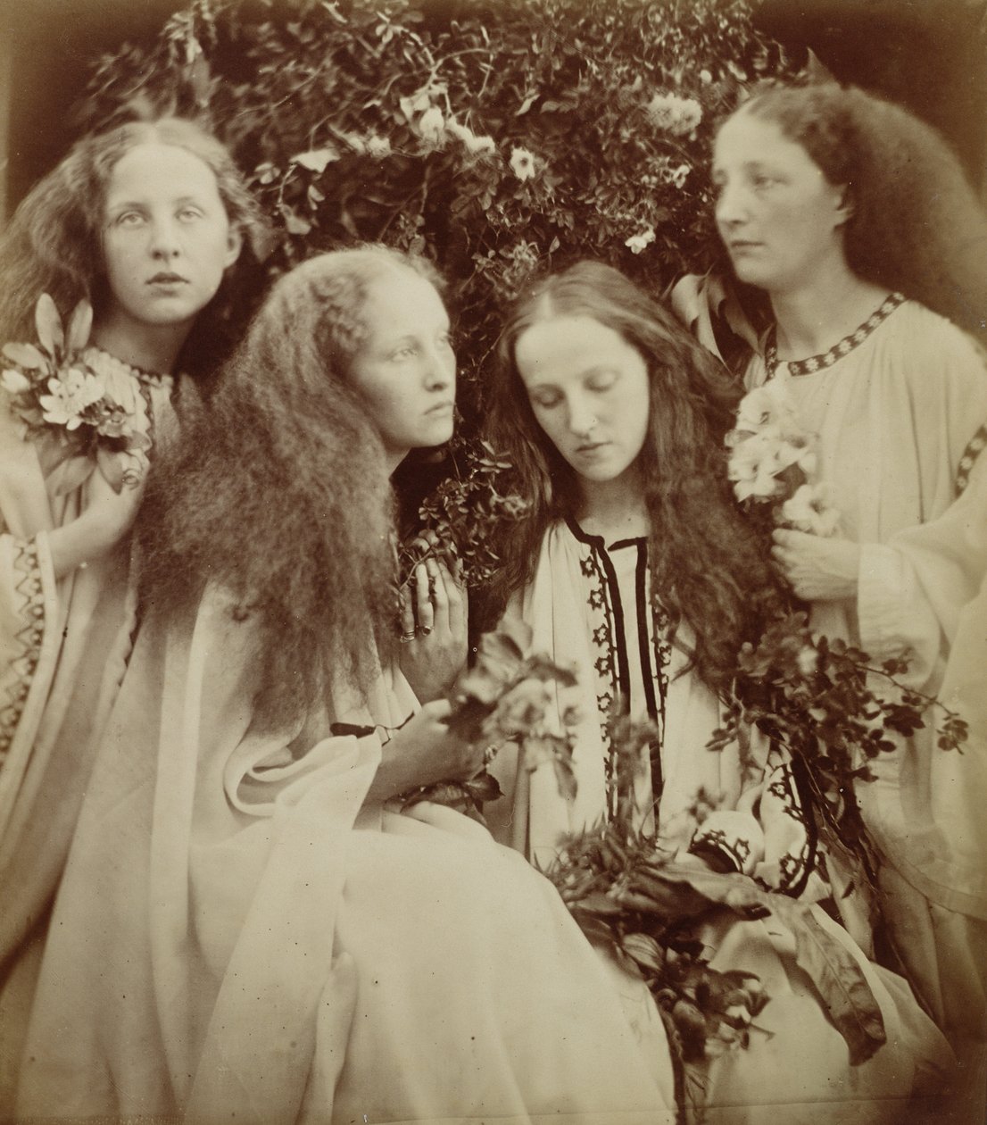 The Rose Bud Garden of Girls by Julia Margaret Cameron
