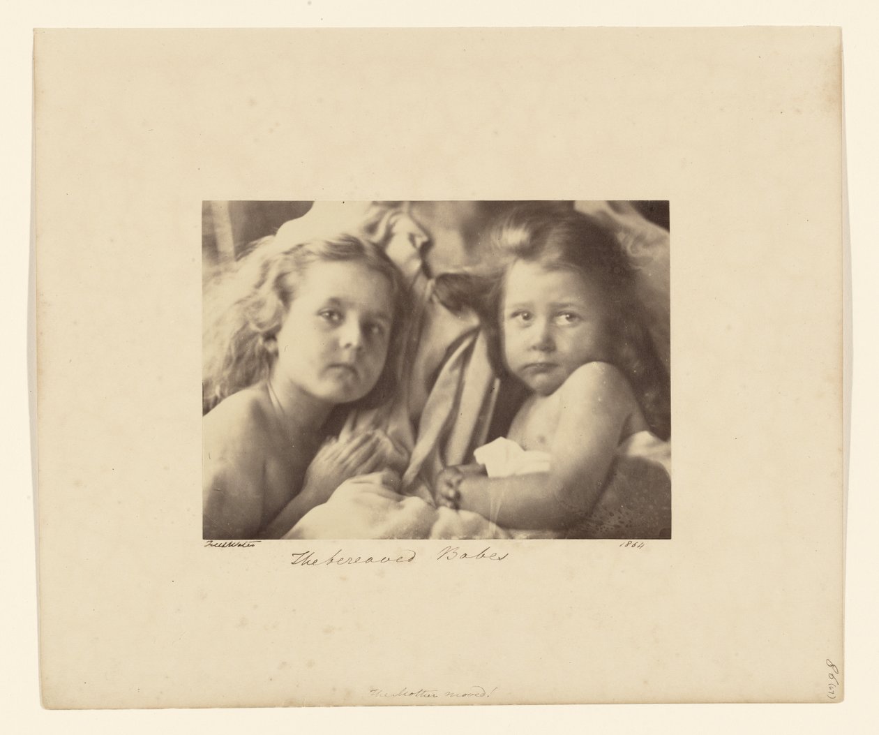 The Bereaved Babes by Julia Margaret Cameron
