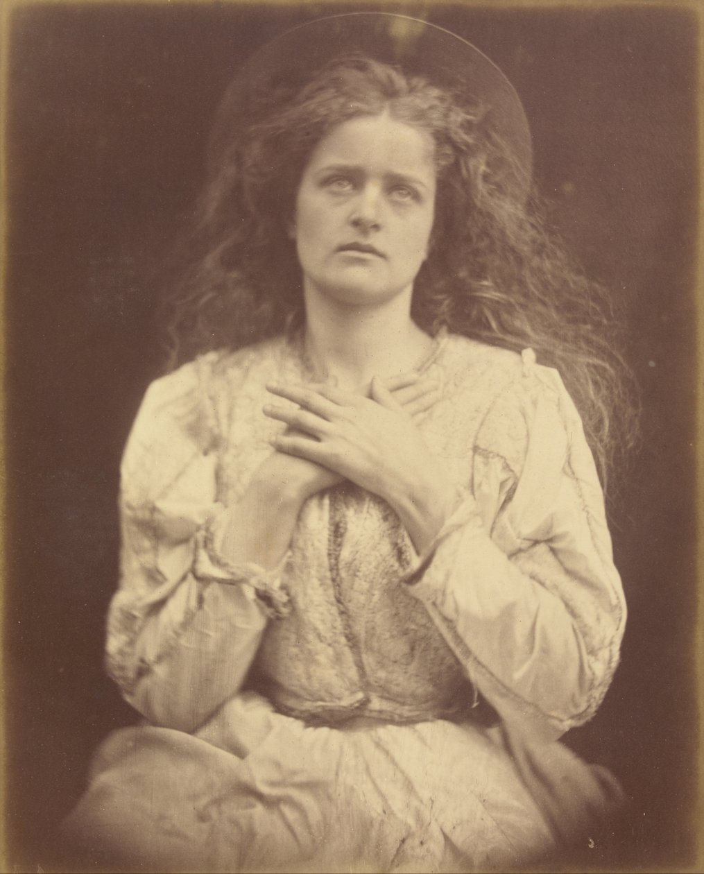 The Blessed Music Went That Way My Soul Will Have to Go by Julia Margaret Cameron