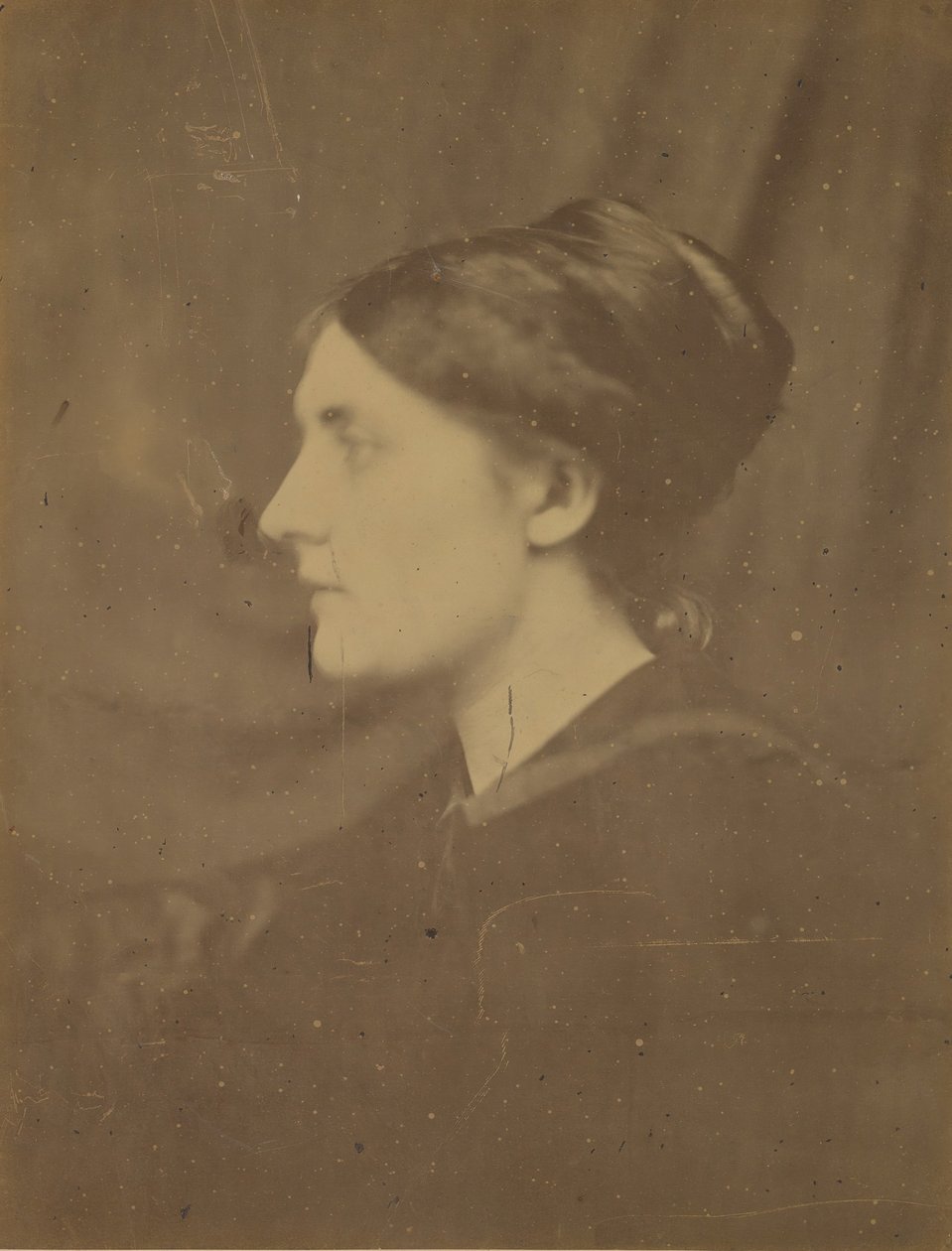 Unidentified Woman in Profile by Julia Margaret Cameron