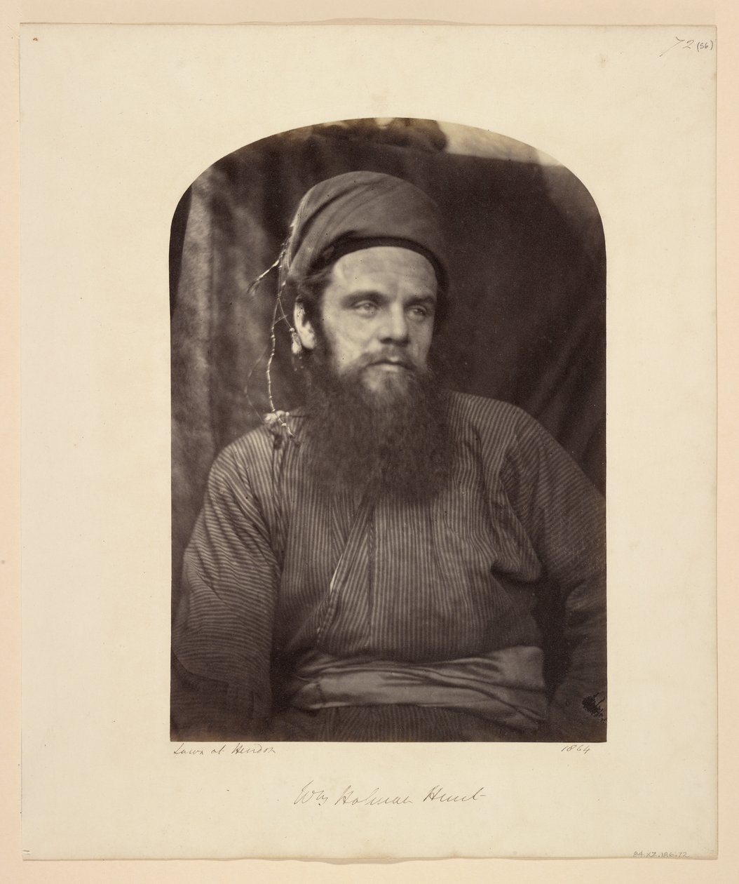 Wm. Holman Hunt by Julia Margaret Cameron
