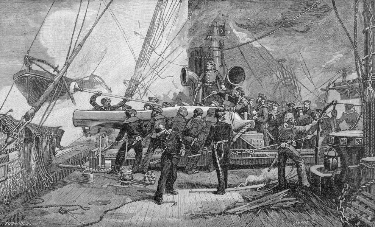 The Eleven-Inch Forward Pivot-Gun on the 