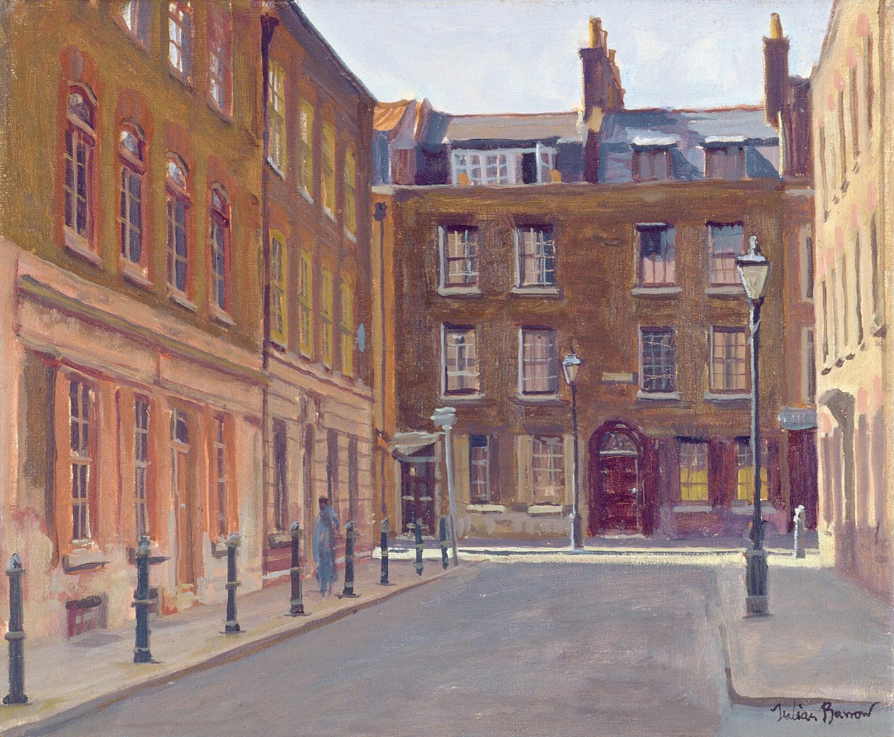 Princelet Street, Spitalfields by Julian Barrow