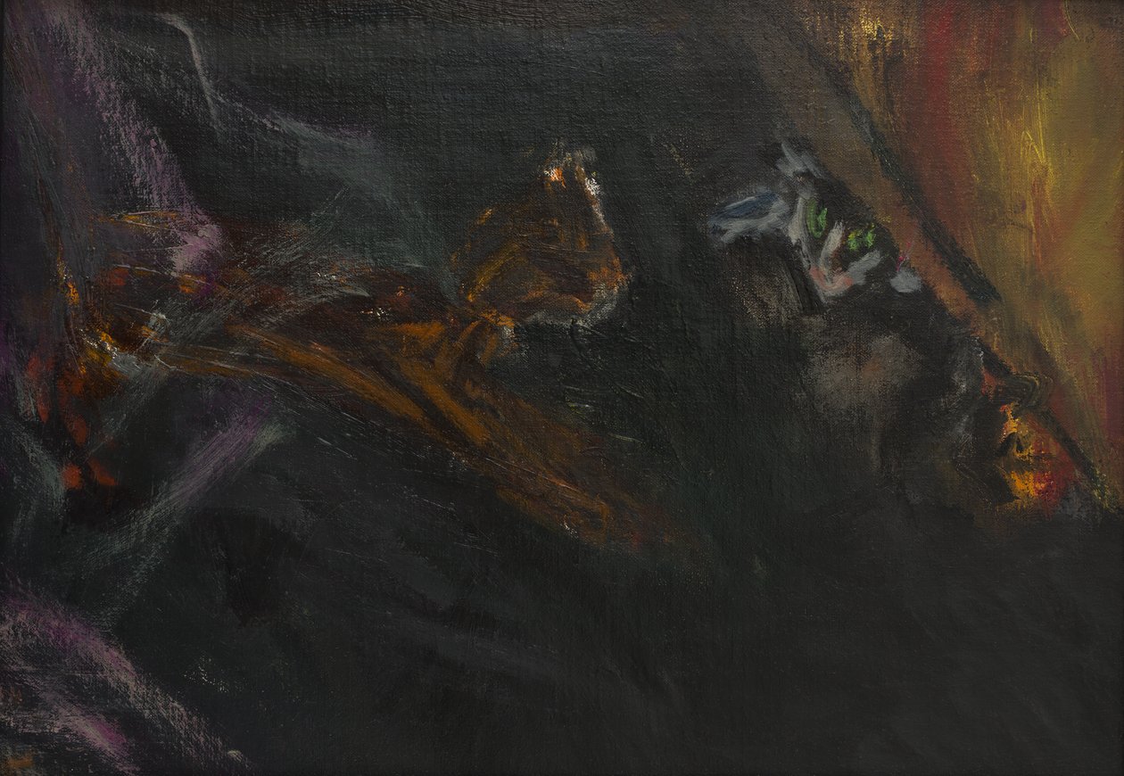 Kittens at Play, 2016 by Julie Held