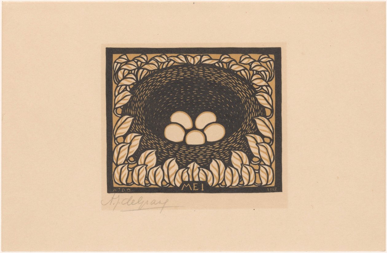 May by Julie de Graag (signed by artist)