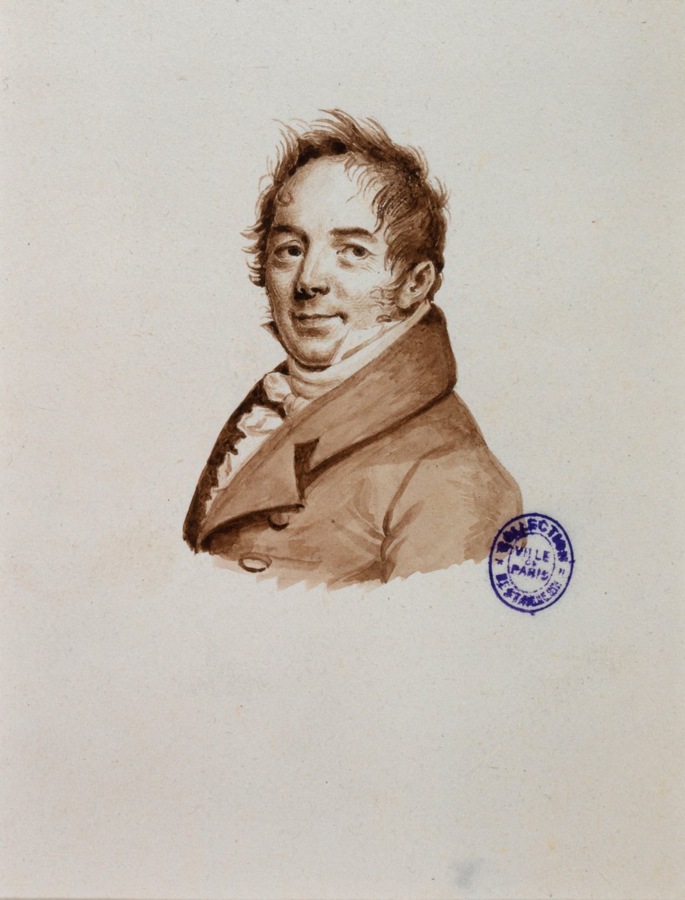 Portrait of the Sculptor Bosio by Julien Leopold Boilly