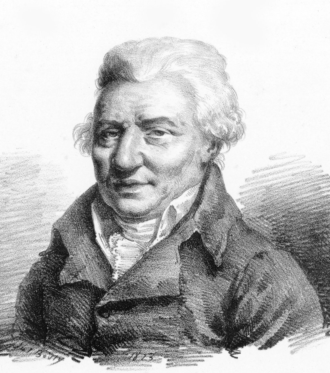 Portrait of the Composer Pierre-Alexandre Monsigny, 1823 by Julien Leopold Boilly
