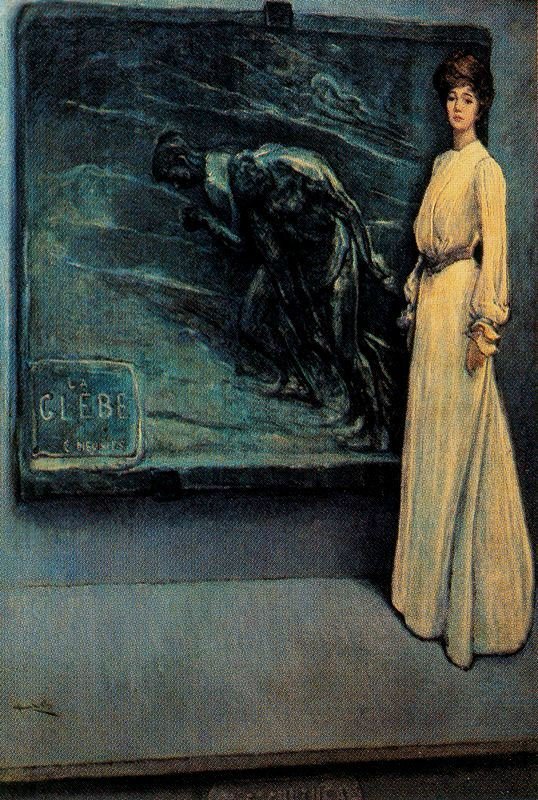 The Sculpture by Julio Romero de Torres