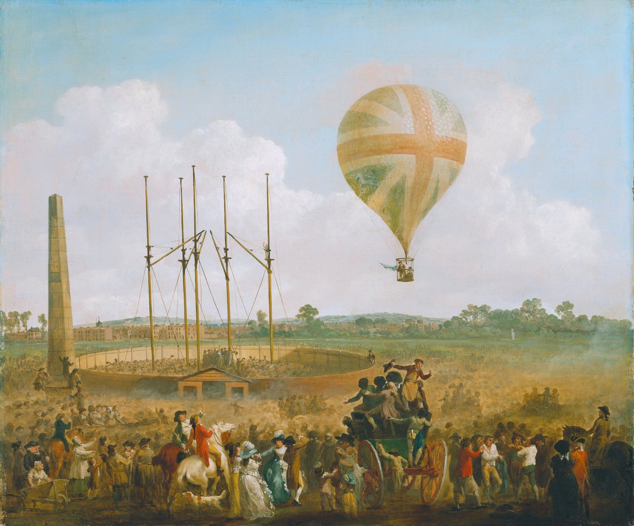 George Biggins Ascent in Lunardi