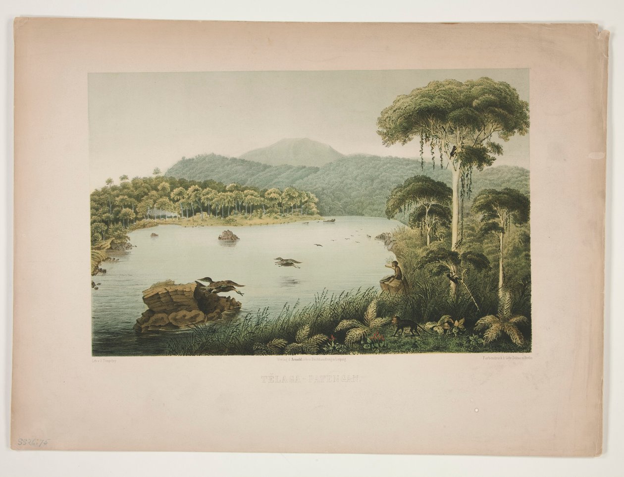 Telaga - Patengan by Julius Friedrich Tempeltey