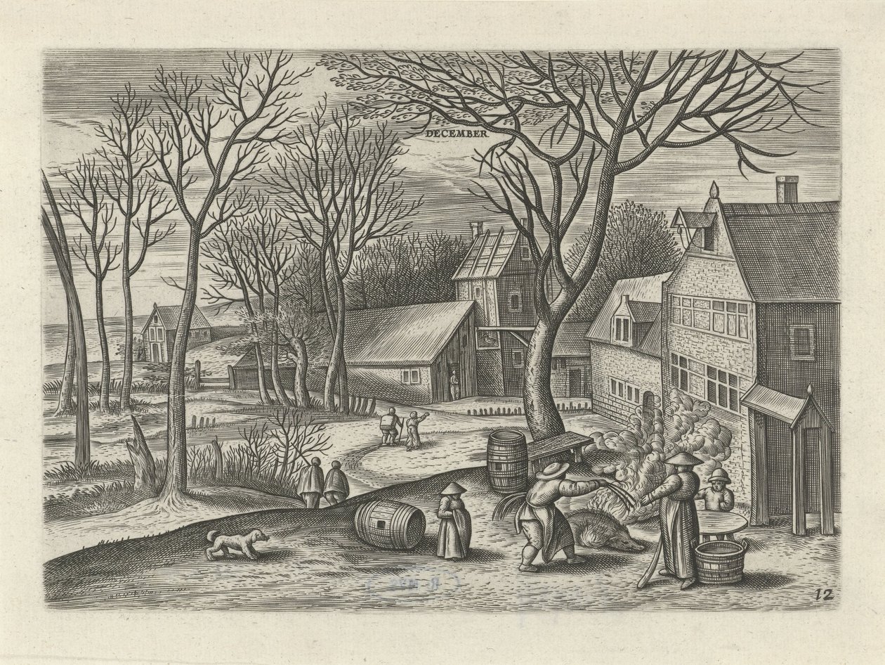 December by Julius Goltzius