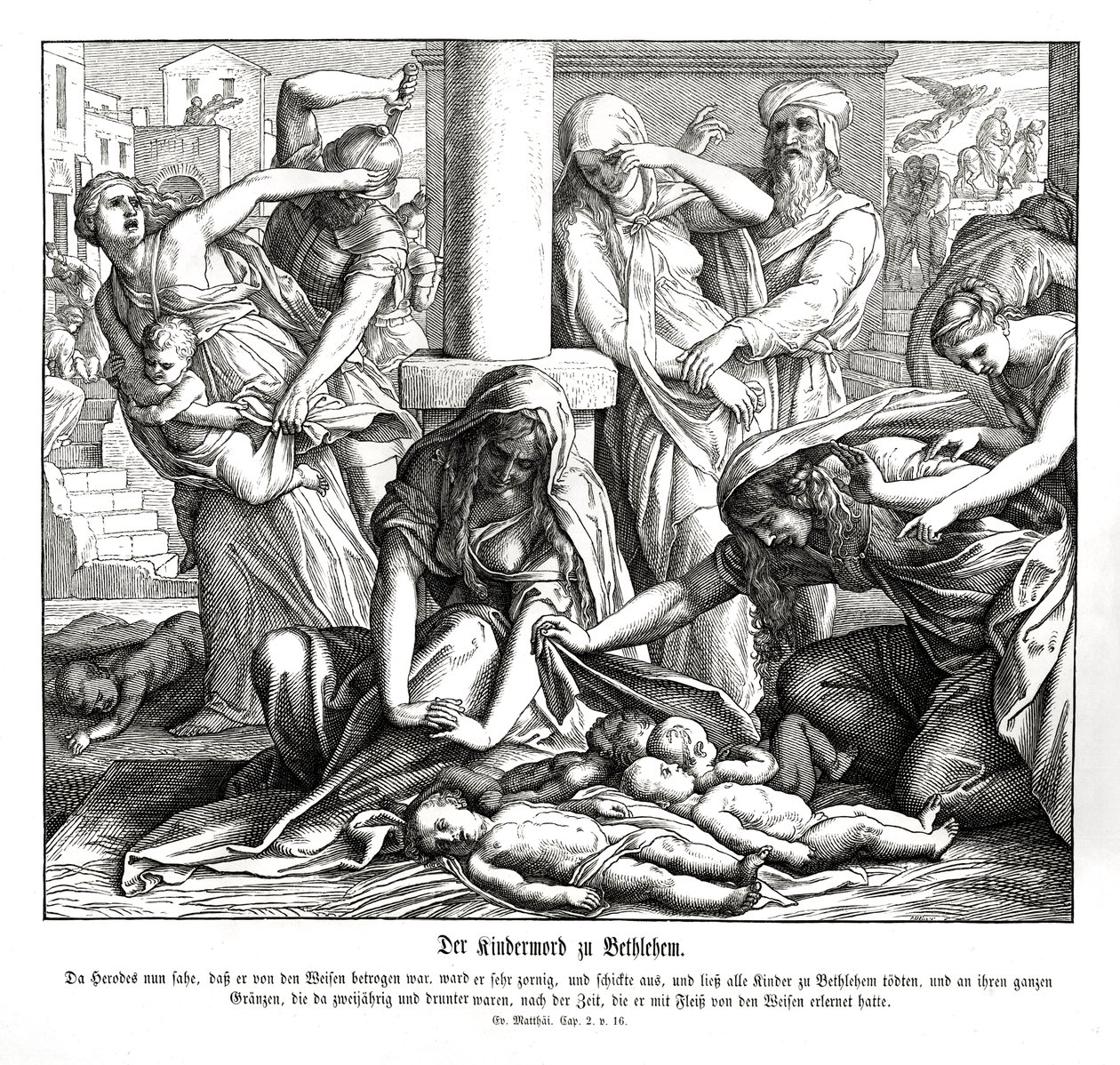 Herod Slays the Children by Julius Schnorr von Carolsfeld