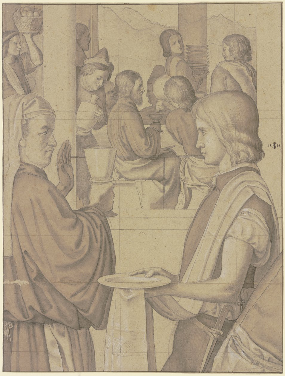 Marriage at Cana by Julius Schnorr von Carolsfeld
