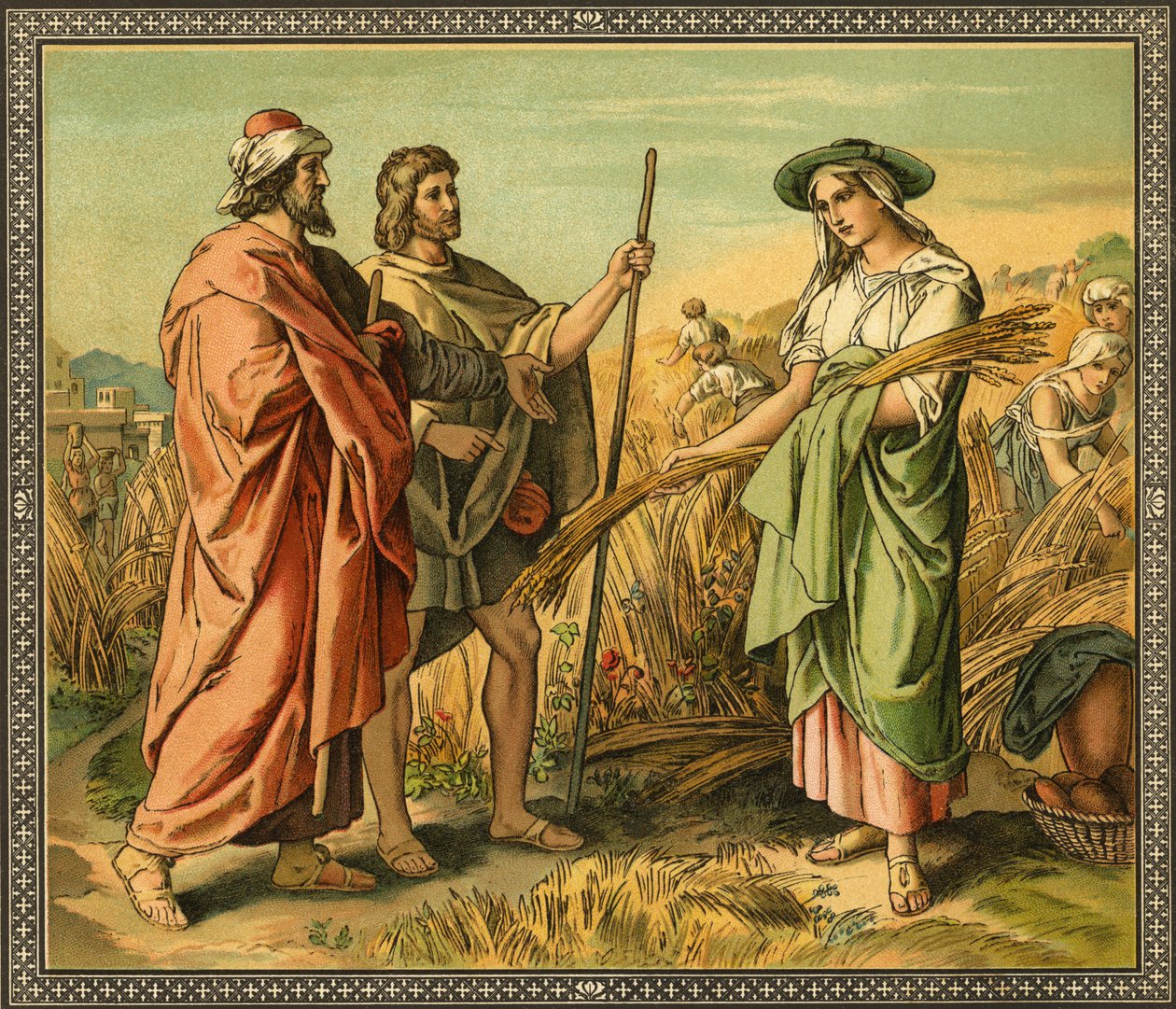Scene from the Old Testament Stories by Julius Schnorr von Carolsfeld