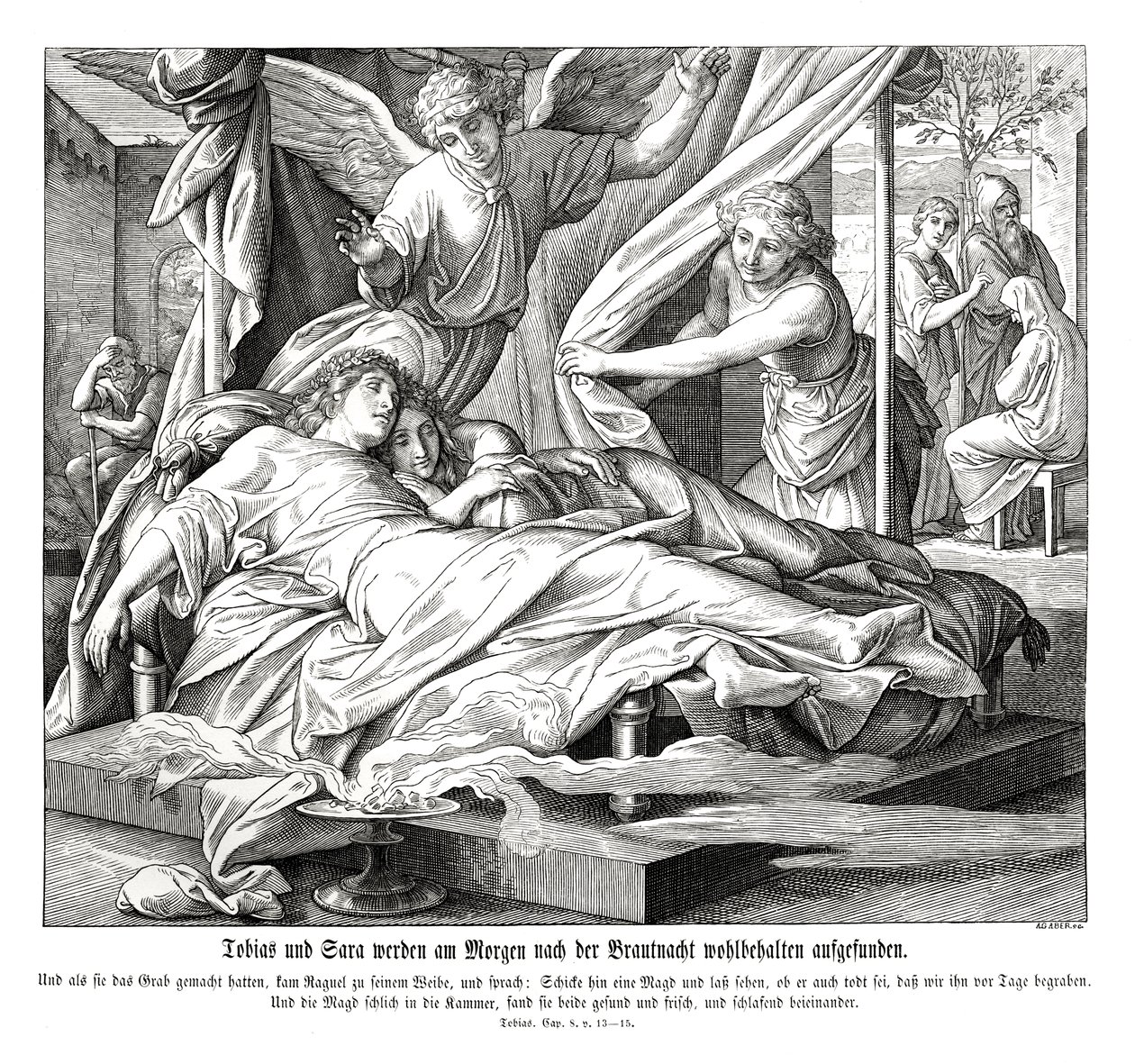 Tobias and Sarah are Found Safe by Julius Schnorr von Carolsfeld
