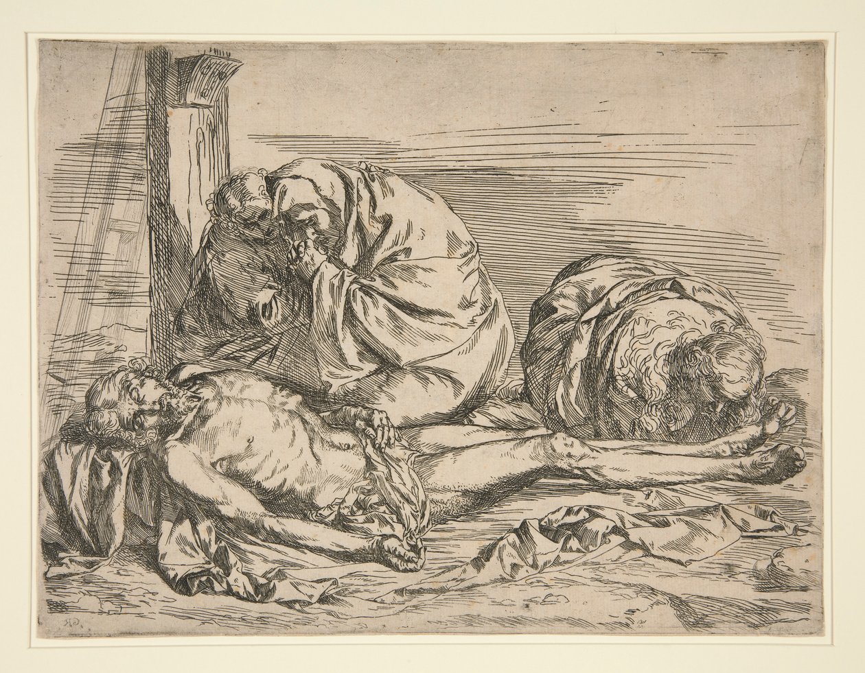 Descent from the Cross by Jusepe de Ribera