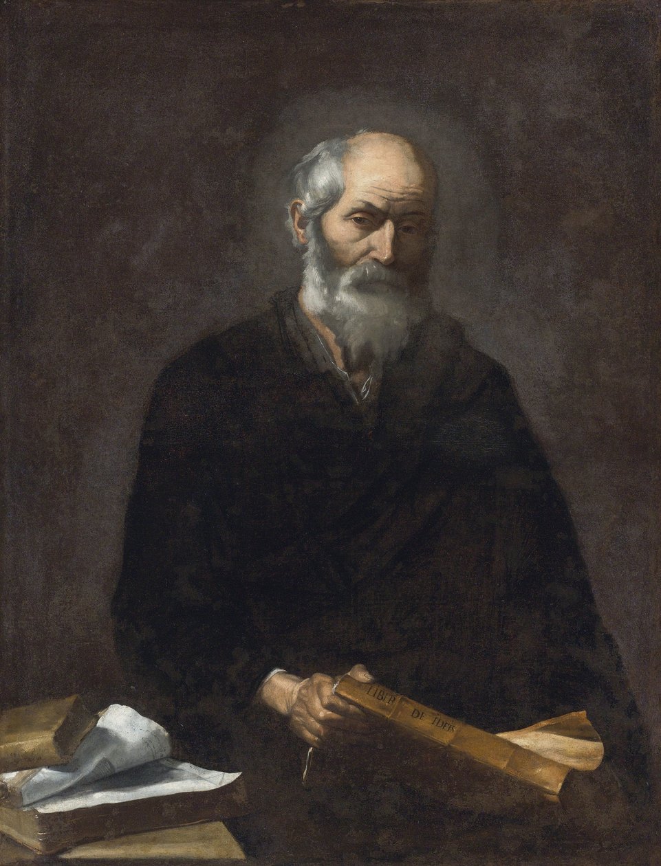 The Philosopher Plato by Jusepe de Ribera