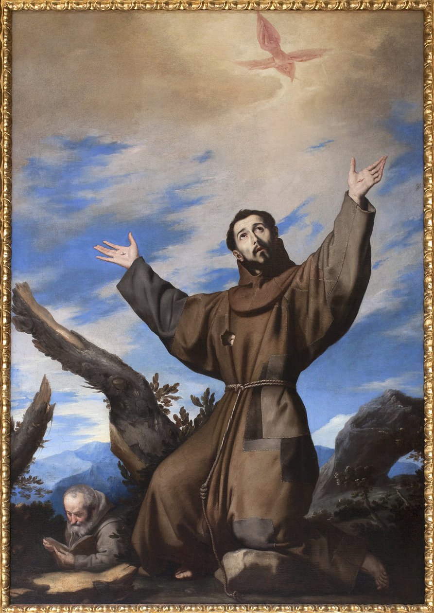 The Stigmatization of Saint Francis of Assisi by Jusepe de Ribera
