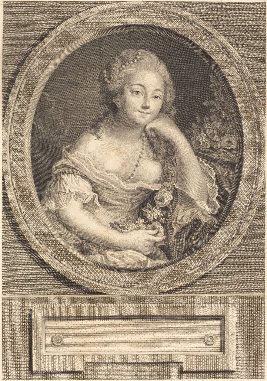The Light Garment by Juste Chevillet after Pierre Antoine Baudouin