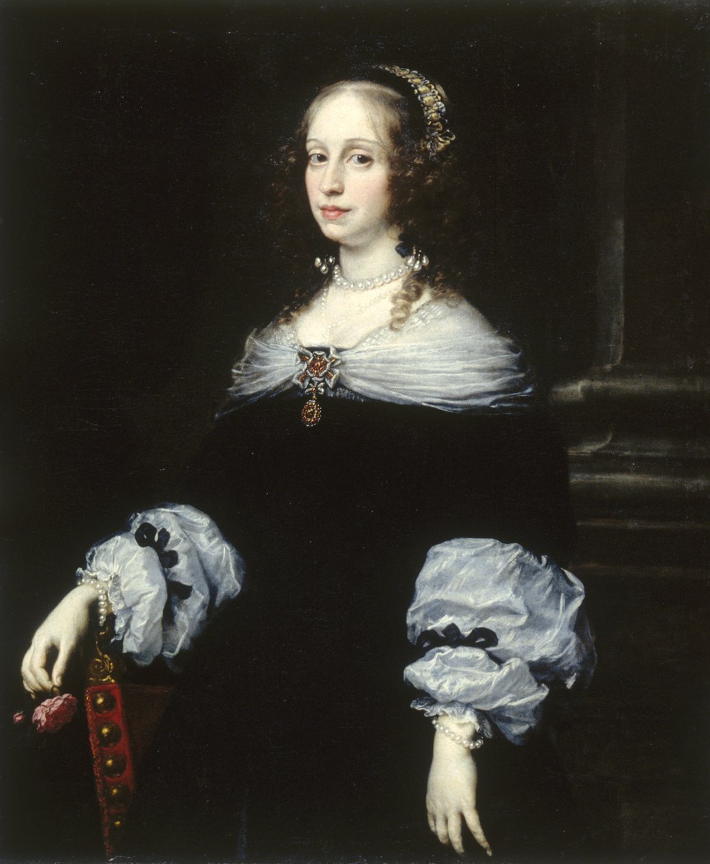 Portrait of Countess Teresa Dudley di Carpegna by Justus Sustermans