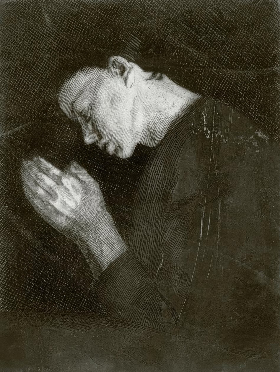 Praying Girl by Käthe Kollwitz