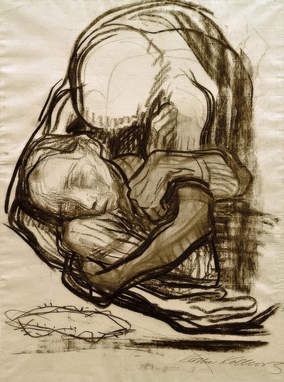 Death Takes a Woman by Käthe Kollwitz