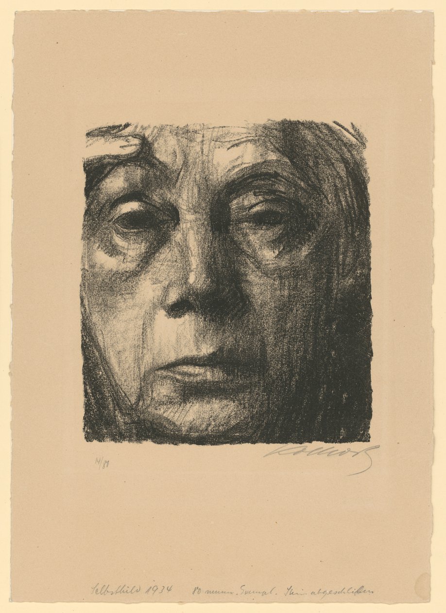Self-Portrait by Käthe Kollwitz