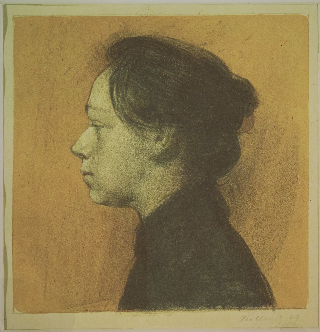 Self Portrait, 1899 by Käthe Kollwitz