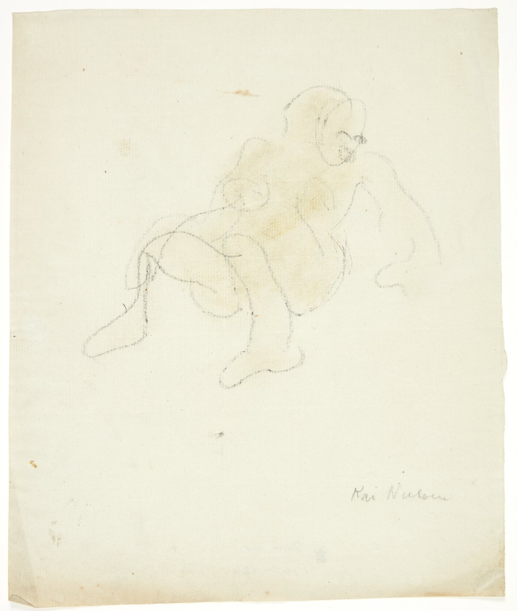 Reclining Woman by Kai Nielsen