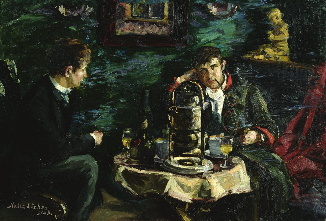 The actor Tobias Sorensen and Ola Voss by Kalle Lochen