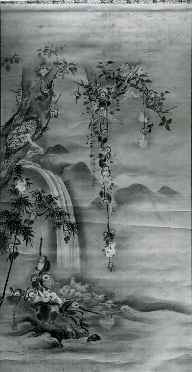 Family of Monkeys by Kanô Tanshin Morimasa