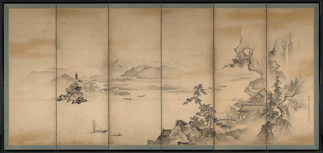 The Four Seasons, 1668 by Kanō Tan’yū