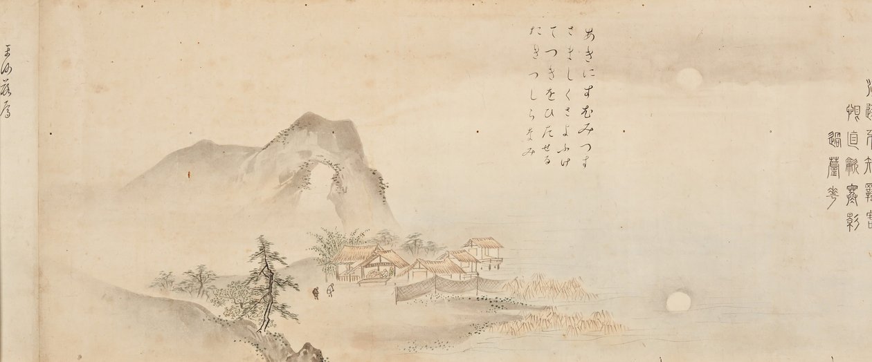 Eight Views of the Xiao and Xiang Rivers by Kano Toun