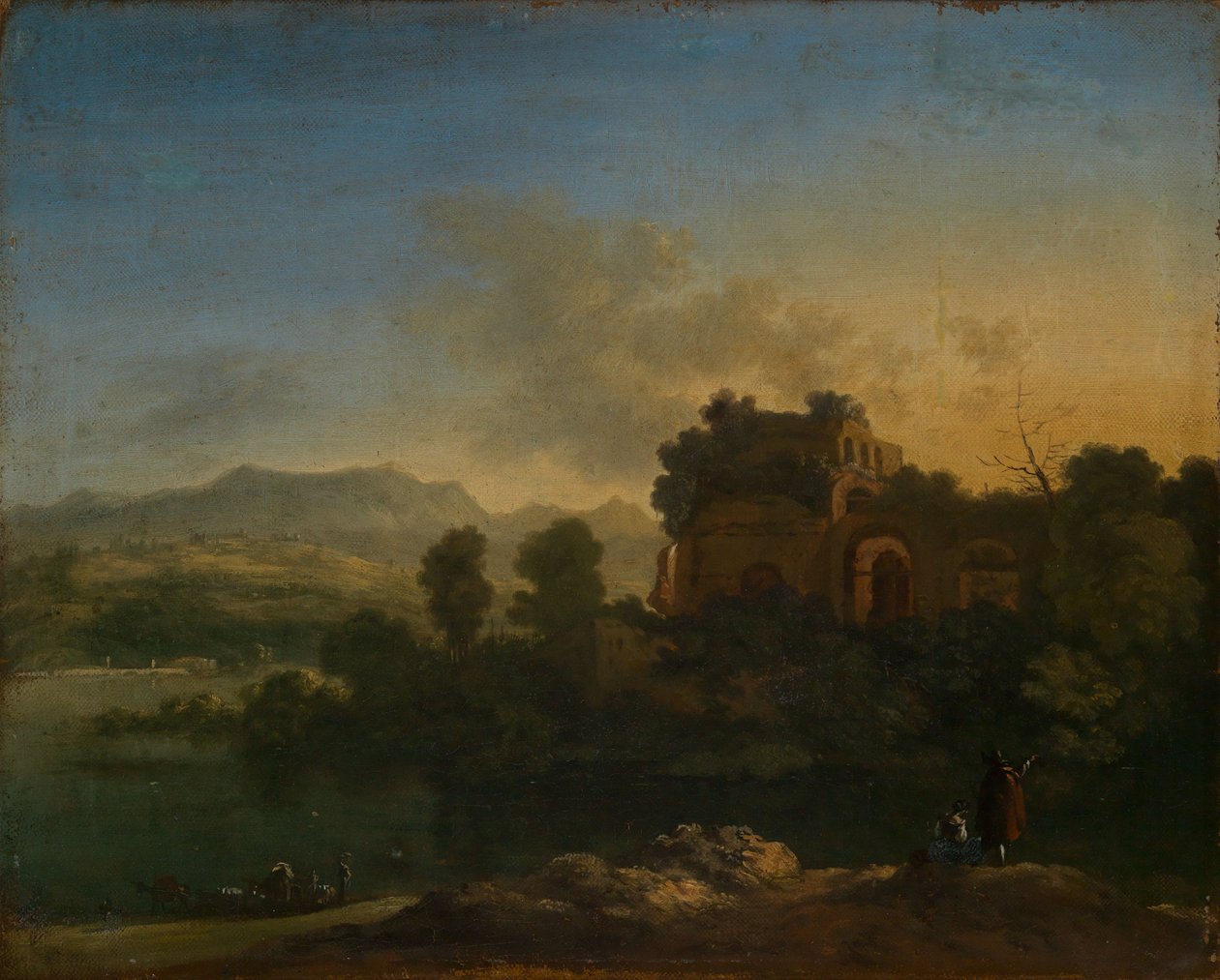 Southern Landscape with Ruin by Karel Dujardin