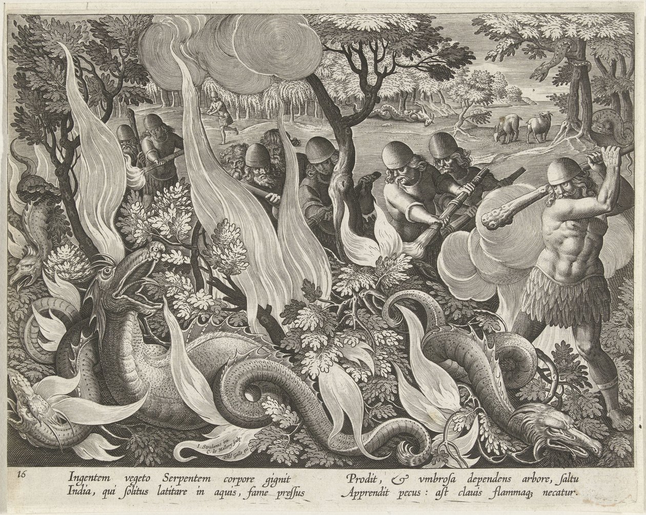 Hunting Water Snakes in India by Karel van Mallery