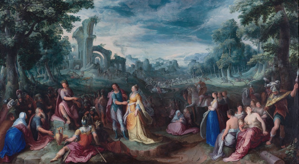 The Continence of Scipio by Karel van Mander the Elder