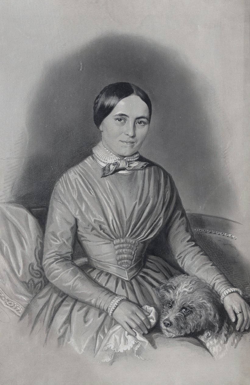 Portrait of Johanna Spyri, Writer by Karl Friedrich Irminger