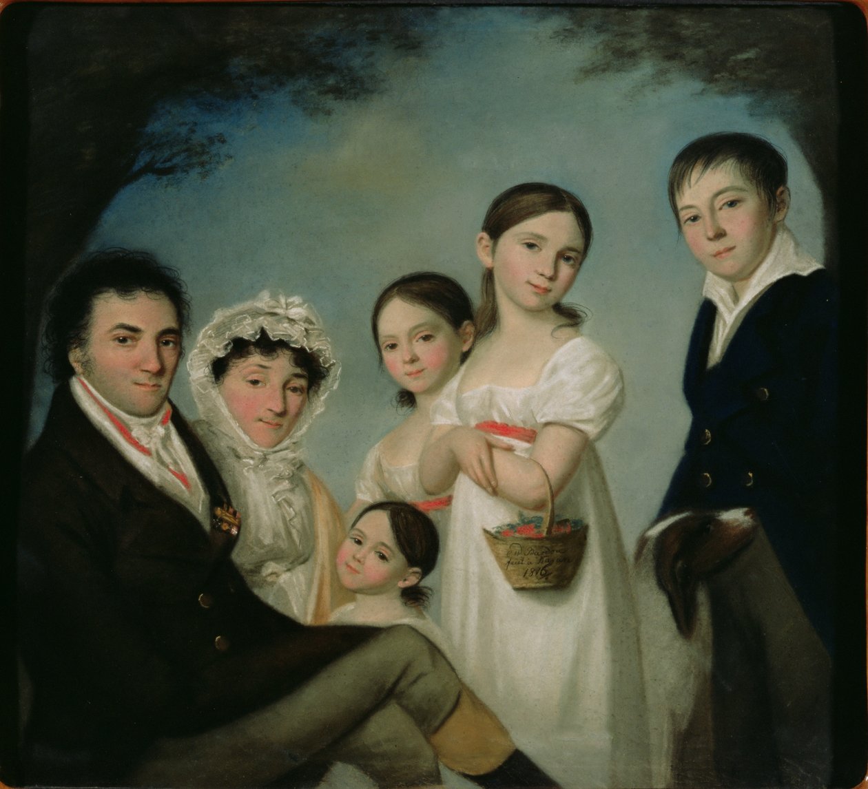 The Boratynsky Family by Karl Wilhelm Bardou
