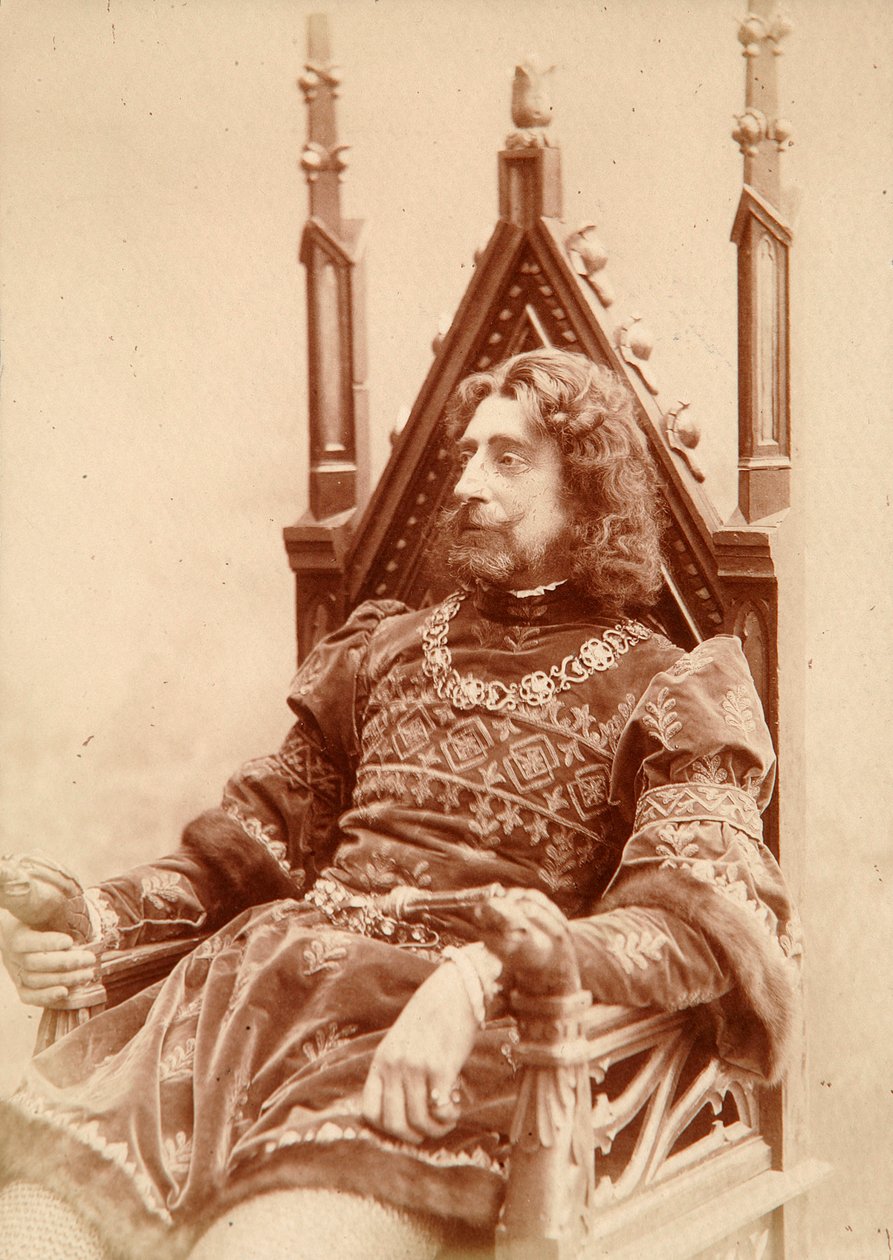 Grand Duke Constantine Constantinovich of Russia as Hamlet by Karl August Fischer