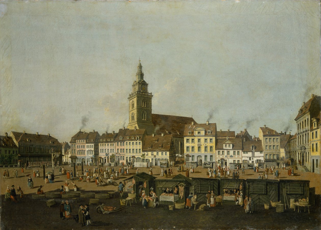 View of the Neue Markt with St. Mary