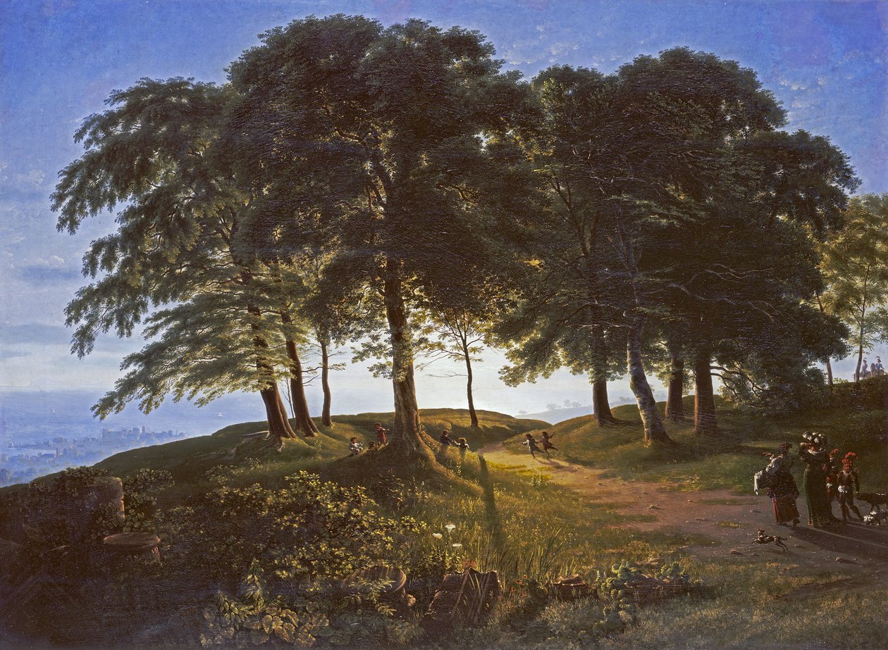 The Morning by Karl Friedrich Schinkel