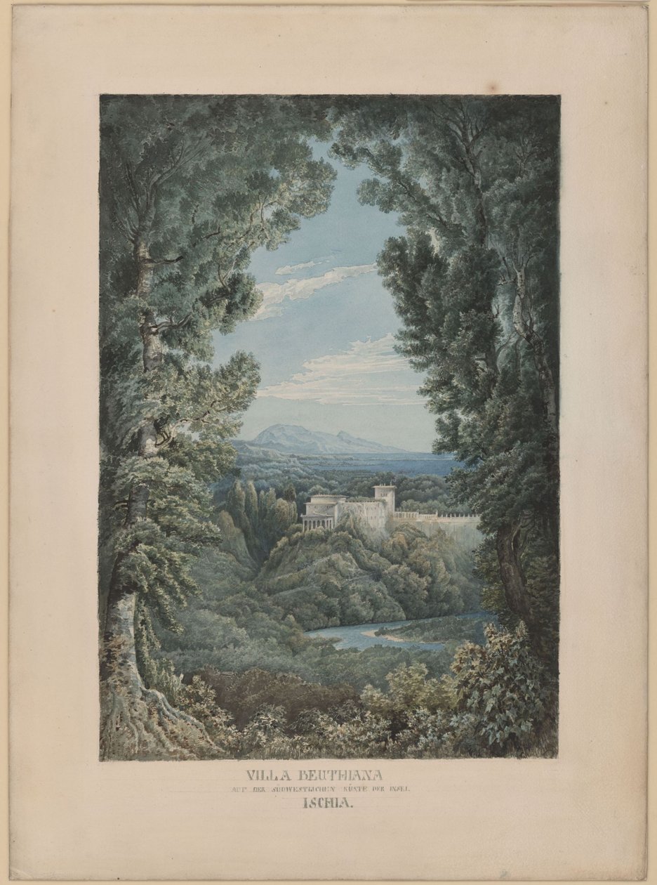 Villa Beuthiana on Ischia (Peter Christian Wilhelm Beuth