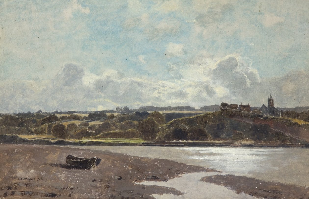 Landscape opposite Newnham on Severn by Karl Heffner