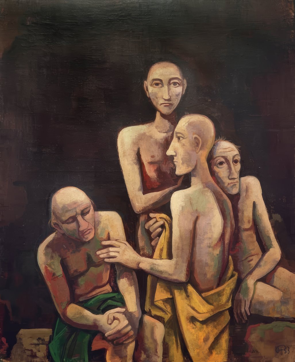 The Prisoners by Karl Hofer