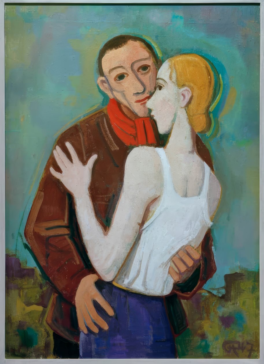 Lovers by Karl Hofer