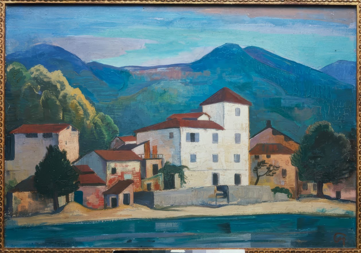 Ticino Landscape by Karl Hofer