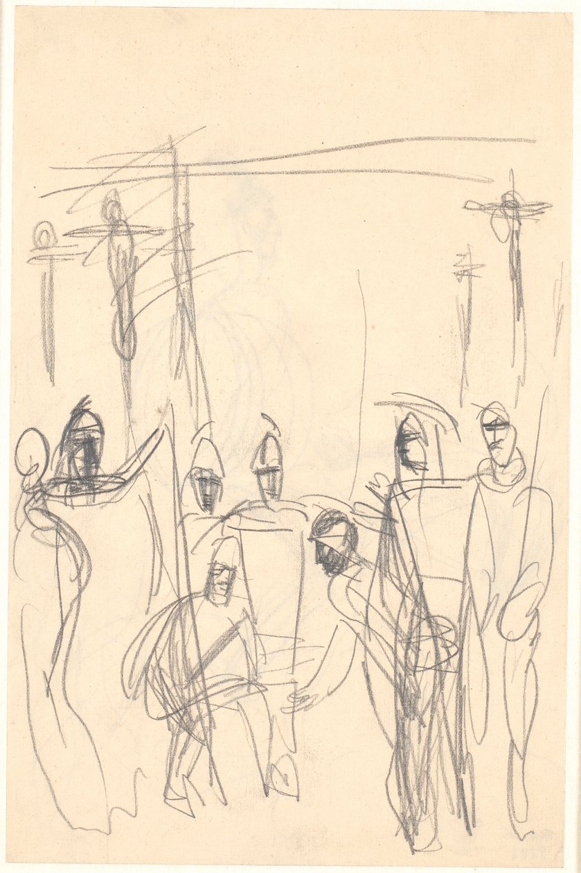 The Soldiers Cast Lots for Christ