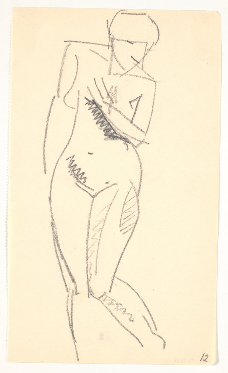Standing Model by Karl Isakson